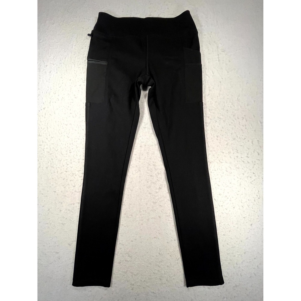 Carhartt Force Athletic Leggings Women Small Black Regular Fitted Workwear Pants